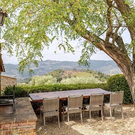 Villa Il Poggio Greve in Chianti Bagian luar foto