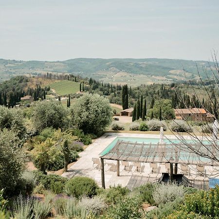 Villa Il Poggio Greve in Chianti Bagian luar foto