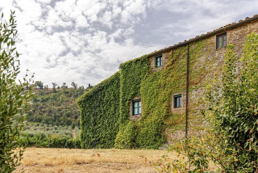 Villa Il Poggio Greve in Chianti Bagian luar foto