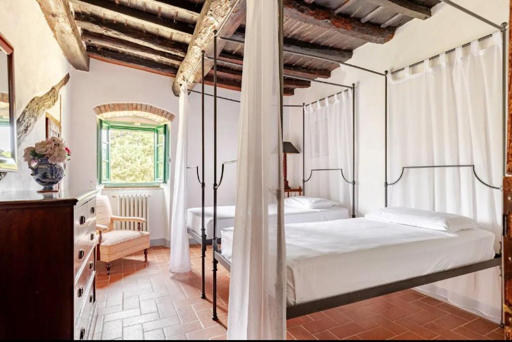 Villa Il Poggio Greve in Chianti Bagian luar foto
