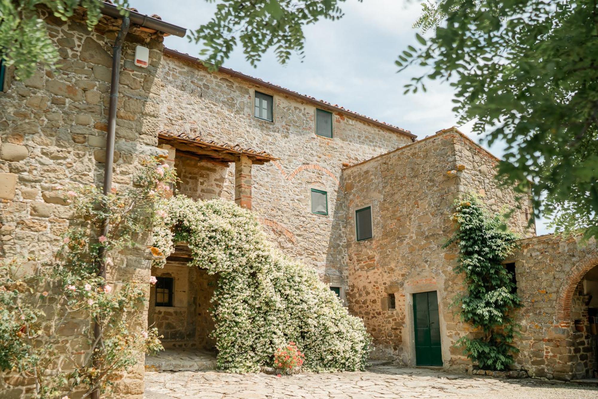Villa Il Poggio Greve in Chianti Bagian luar foto