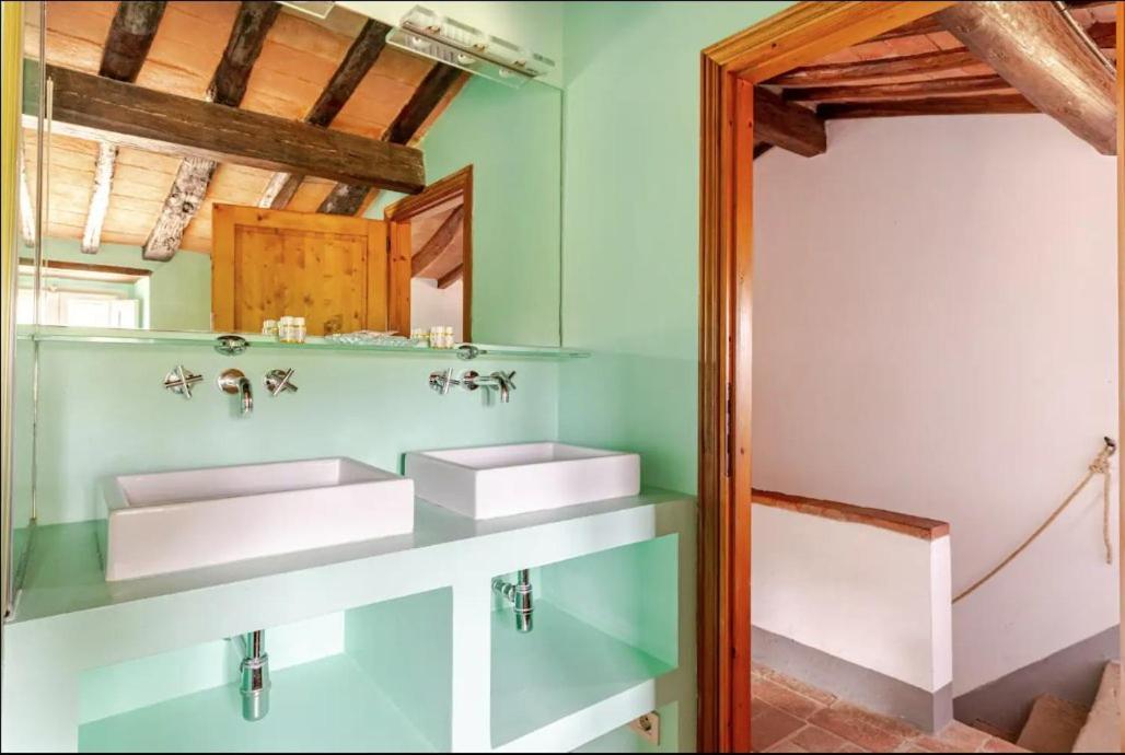 Villa Il Poggio Greve in Chianti Bagian luar foto